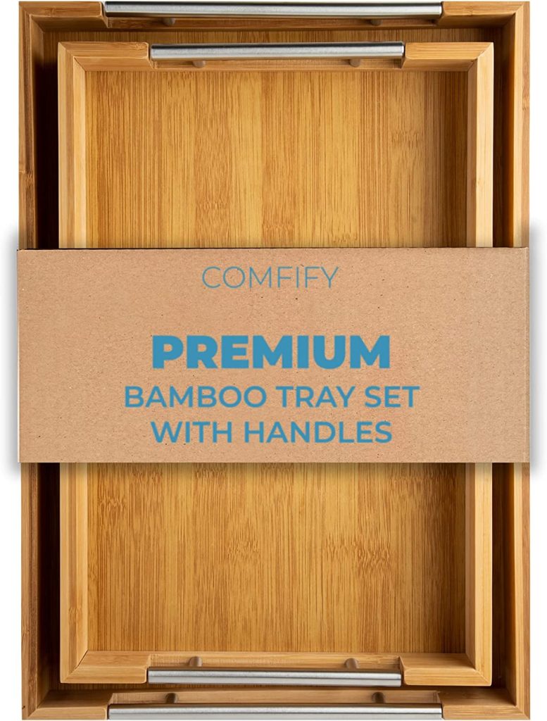 Comfify Bamboo Serving Trays